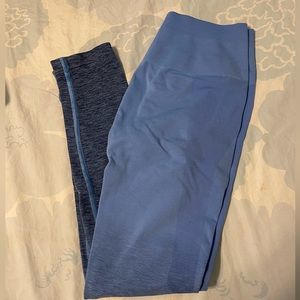 Amplify Ombré Blue Leggings Size M